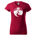 DOBRÝ TRIKO Dámské vodácké tričko NA ŘECE Barva: Marlboro červená