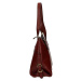 Elegantní dámská kožená kabelka Katana Ligena - hnědá