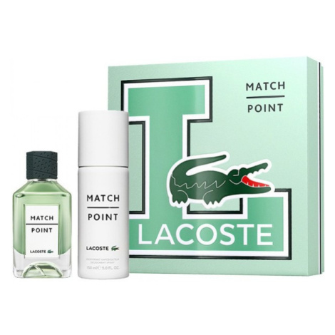 Lacoste Match Point - EDT 100 + deodorant ve spreji 150 ml