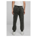 Pánské tepláky Urban Classics Heavy Sand Washed Sweatpants - černé