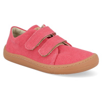 Barefoot dětské tenisky Froddo - organic cotton vegan fuxia fuchsiové