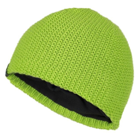 Loap ZAFO Dětská zimní čepice, zelená, velikost