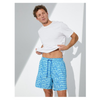 Koton Marine Shorts with text print, a drawstring waist with pocket.