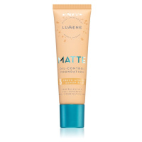 Lumene Matte Oil-Control matující make-up SPF 20 odstín 3 Fresh Apricot 30 ml