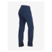 Tmavě modré dámské softshellové kalhoty ALPINE PRO LUXA