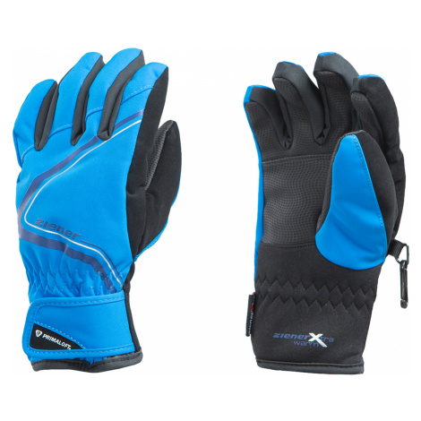 Lyžařské rukavice Ziener LANU AS® PR JUNIOR modrá|černá