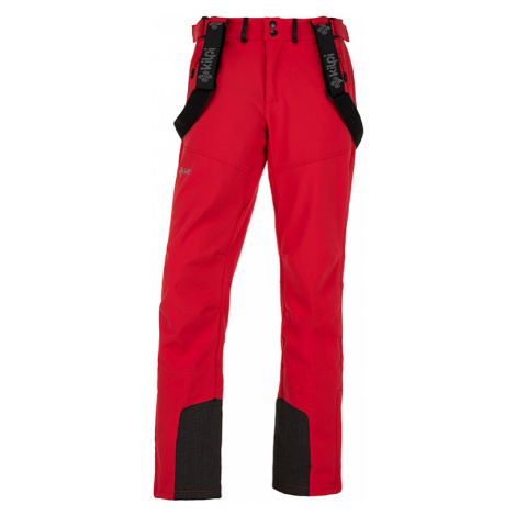 Pánské lyžařské kalhoty KILPI RHEA-M červená