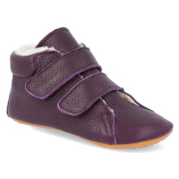 Barefoot zimní obuv Froddo - Prewalkers Sheepskin Purple fialová