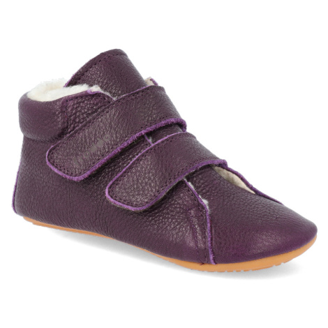 Barefoot zimní obuv Froddo - Prewalkers Sheepskin Purple fialová