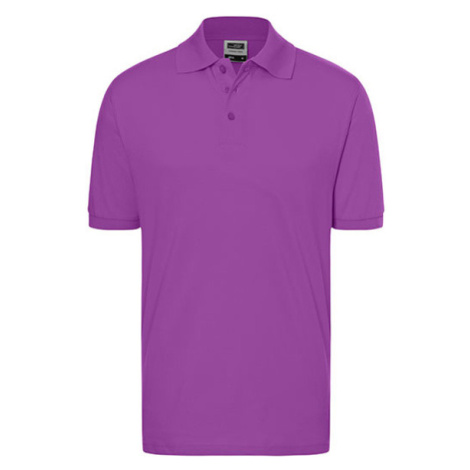 James&amp;Nicholson Unisex polokošile JN070 Purple James & Nicholson