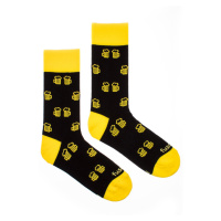 Ponožky Na zdraví černé Fusakle