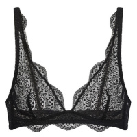 SOFT CUP TRIANGLE BRA 12V250 Black(015) - Simone Perele