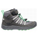 Dětské boty Keen Hikeport II Sport Mid WP Youth black/irish green