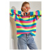 Bianco Lucci Women's Turtleneck Knitwear Sweater