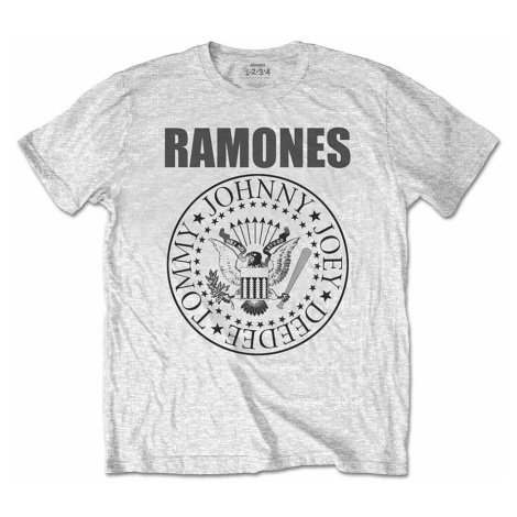Ramones tričko, Presidential Seal Heather Grey, dětské RockOff