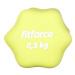 Fitforce FDBN Jednoruční činka, světle zelená, velikost