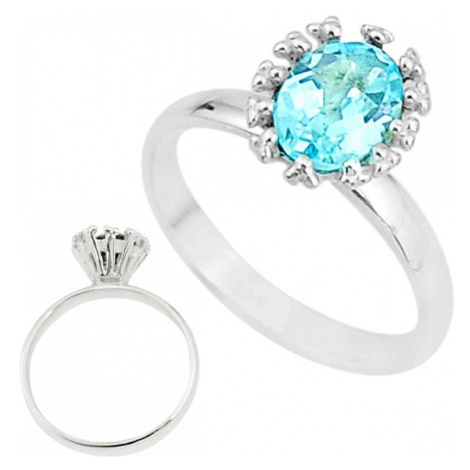 AutorskeSperky.com - Stříbrný prsten s topazem - S6142