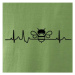 EKG včela - Volné triko city