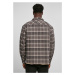 Pánská košile // Urban Classics / Boxy Kane Check Shirt grey/black