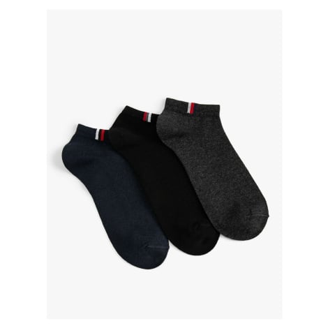 Koton 3-Pack of Booties and Socks, Multicolored