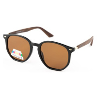 Finmark F2310 Sluneční brýle s polarizačními čočkami, černá, velikost