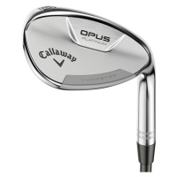 Callaway Opus Platinum Chrome Golfová hole - wedge Levá ruka 56° 12° Ocel Wedge Flex