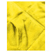 Dámská plyšová mikina ve žluté neonové barvě (HH004-26)
