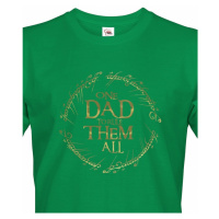 Vtipné tričko pro tatínky Tričko One Dad to Rule Them All