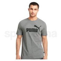 Puma ESS Logo Tee M 58666603 - medium gray heather