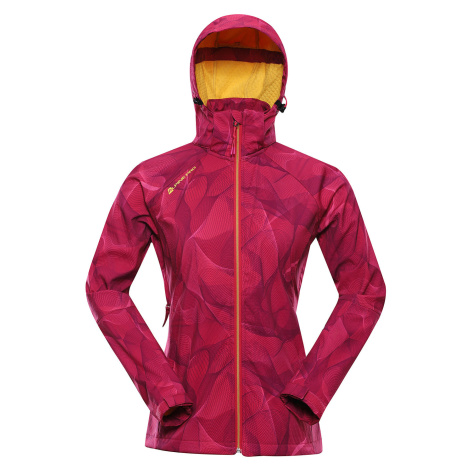 Dámská softshellová bunda Alpine Pro HOORA - růžová