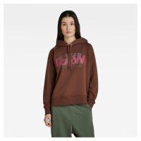 G-STAR Sweatshirt - Raglan raw originals hdd sw wmn brown