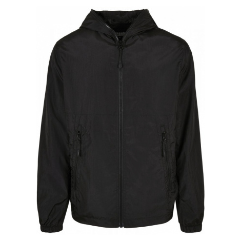 Full Zip Nylon Crepe Jacket - black Urban Classics