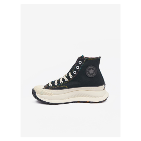 Černé kotníkové tenisky na platformě Converse Chuck 70 AT-CX Día de Muertos