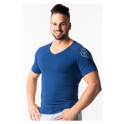 Pánské tričko Emporio Armani 111760 9P725 Modrá