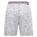 Calvin Klein Underwear Pyžamové kalhoty fialová / černá / bílá