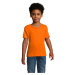 SOĽS Milo Kids Dětské triko - organická bavlna SL02078 Orange