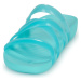 Dámské sandále Crocs Splash Glossy Strappy tyrkysová