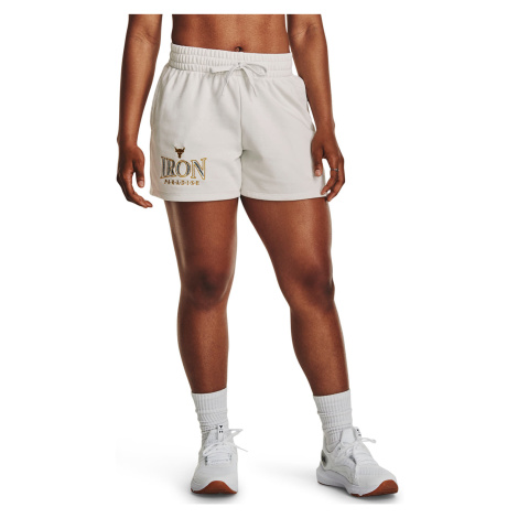 Under Armour Project Rck Everyday Terry Short White Clay