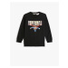 Koton Spiderman Sweat Licensed Long Sleeve Crew Neck Raised