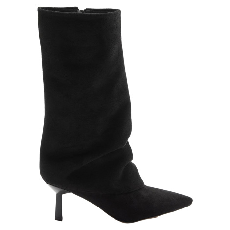 Trendyol Kozačky černá