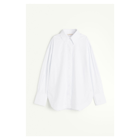 H & M - Oversized košile - bílá H&M
