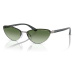 Sluneční brýle Armani Exchange dámské, zelená barva