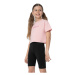 Dívčí tričko s krátkým rukávem 4F JUNIOR TSHIRT F393-56S-LIGHT PINK