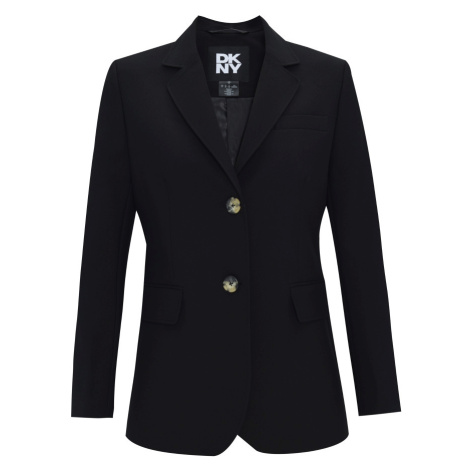 Blejzr dkny single breast blazer black