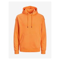 Oranžová pánská basic mikina s kapucí Jack & Jones Star - Pánské