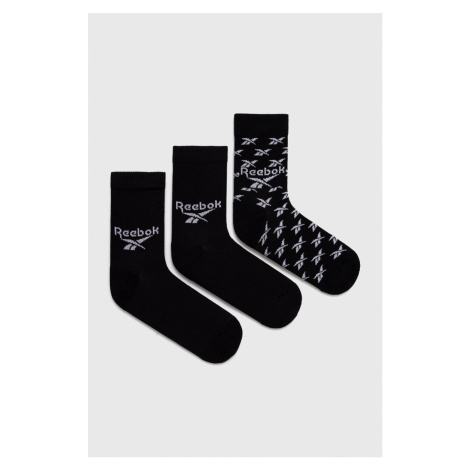 Ponožky Reebok Classic GG6683 černá barva