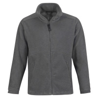 B&C Unisex fleecová mikina FU703 Charcoal (Solid)