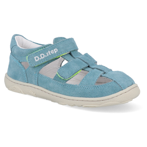 Barefoot dětské sandály D.D.step - G077-41565A modré