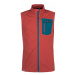 Pánská outdoorová vesta KILPI TOFANO-M tmavě červená