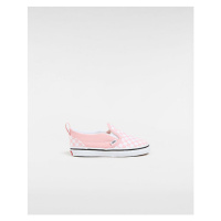 VANS Toddler Checkerboard Slip-on V Shoes Powder Pink/true White) Toddler Pink, Size
